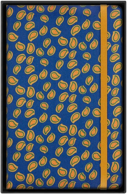 Moleskine Agenda Silk 12 Months, Weekly Undated Agenda, Hard Cover with Italian Silk from Mantero, Elastic Closure, with Gift Box, Size Large 21x13cm, Colour