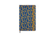 Moleskine Agenda Silk 12 Months, Weekly Undated Agenda, Hard Cover with Italian Silk from Mantero, Elastic Closure, with Gift Box, Size Large 21x13cm, Colour