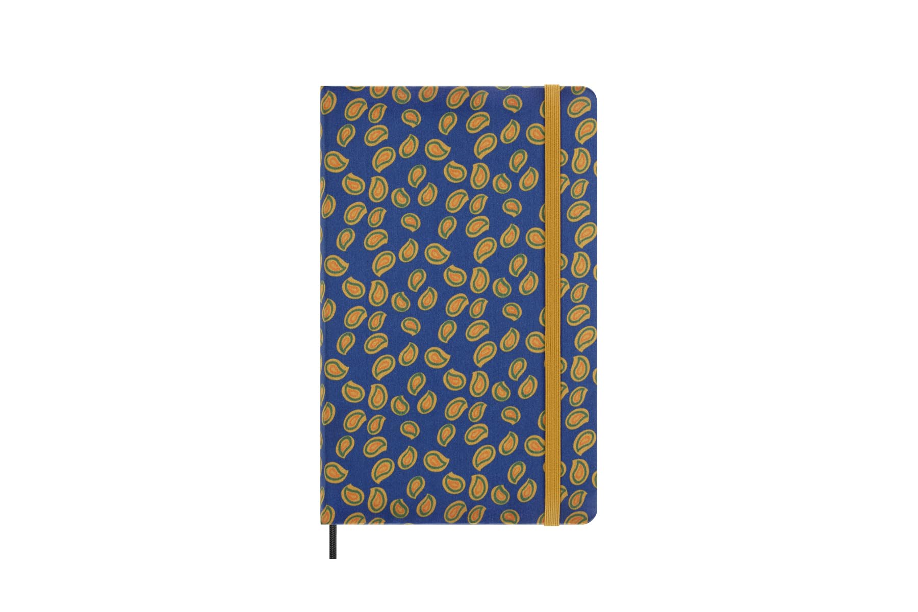 Moleskine Agenda Silk 12 Months, Weekly Undated Agenda, Hard Cover with Italian Silk from Mantero, Elastic Closure, with Gift Box, Size Large 21x13cm, Colour