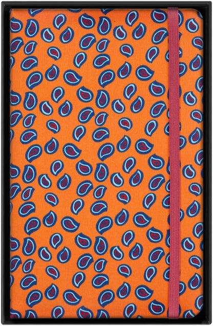 Moleskine Agenda Silk 12 Months, Weekly Undated Agenda, Hard Cover with Italian Silk from Mantero, Elastic Closure, with Gift Box, Size Large 21x13cm, Colour