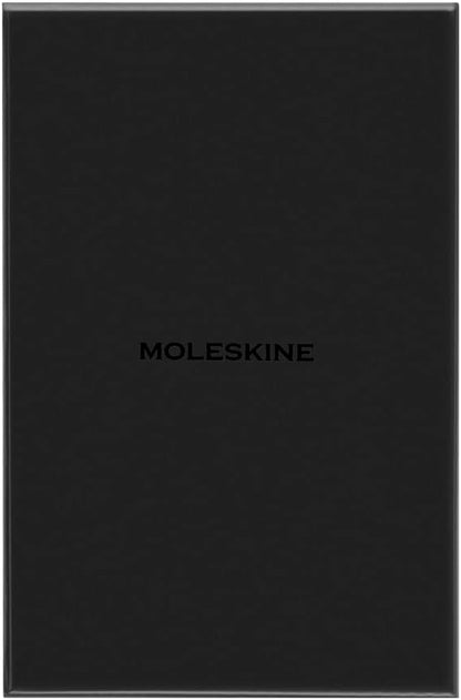 Moleskine Agenda Silk 12 Months, Weekly Undated Agenda, Hard Cover with Italian Silk from Mantero, Elastic Closure, with Gift Box, Size Large 21x13cm, Colour