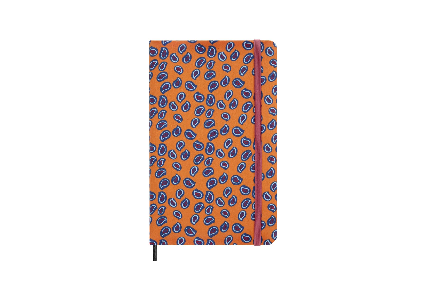 Moleskine Agenda Silk 12 Months, Weekly Undated Agenda, Hard Cover with Italian Silk from Mantero, Elastic Closure, with Gift Box, Size Large 21x13cm, Colour