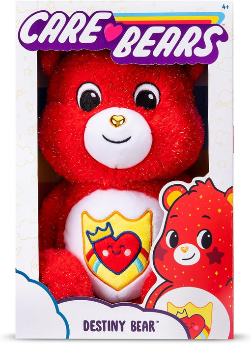 Care Bears Mittelgroßer Bär des Schicksals Plüschtier 35 cm, süßes Plüschtier zum Sammeln, Plüschtier für Jungen und Mädchen, Plüschtier für Kinder ab 4, 5, 6, 7 Jahren und älter