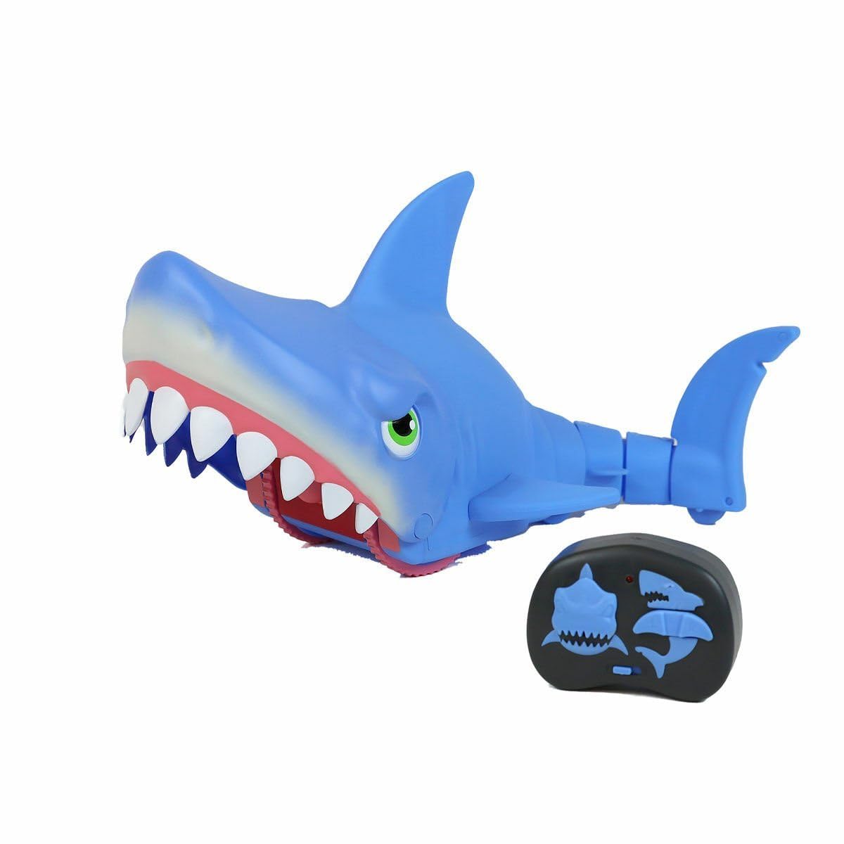 Sky Rocket Mega Chomp Shark Remote Control Toy with Simple to use Controller and Automated Chomping Action, Suitable for Boys and Girls Ages 4+