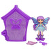 Pixie Flitzies Dream Pixie Doll Including House with Doors that Open, 13cm Scented Doll with Hairbrush, Notebook and Collector Sheet, Suitable for Kids Aged 3+
