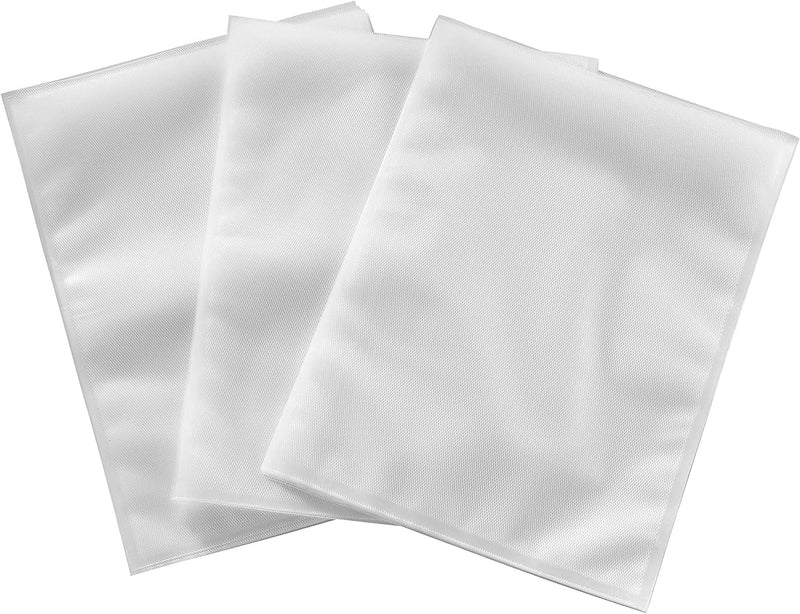 Leifheit Bolsas para envasar al vacío (30 x 40 cm), bolsa porta alimentos sin BPA, bolsas transparentes lavables para conservar alimentos, 50 unidades