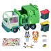 Bluey Garbage Truck Vehicle Playset With Two 2.5"-3" Official Collectable Character Action Figures With The Bin Man And 2 Rubbish Bin Accessories