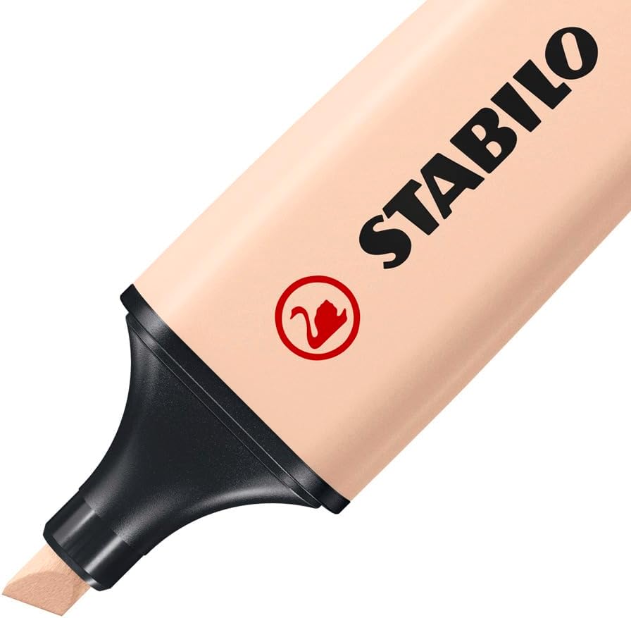 Highlighter - STABILO BOSS ORIGINAL NatureCOLORS - Pack of 4