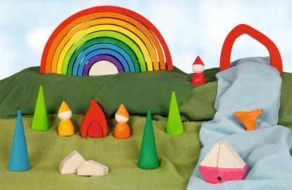 GOKI - Rainbow building blocks - (58478