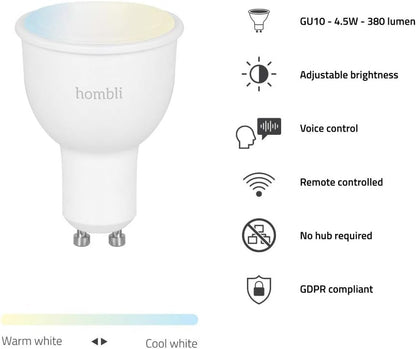 `Hombli - Smart Spot Gu10 Cct 4,5W Dimmable`