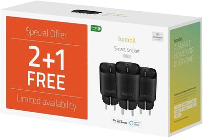 Hombli - Smart Plug (Eu) Promo Pack 2+1