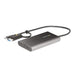 StarTech.com USB-C to Dual-HDMI Adapter - USB-C or A to 2x HDMI Monitors - 4K 60Hz - 100W PD Pass-Through - 1ft (30cm) Built-in Cable - USB to HDMI Multi-Monitor Converter for Laptop (109B-USBC-HDMI
