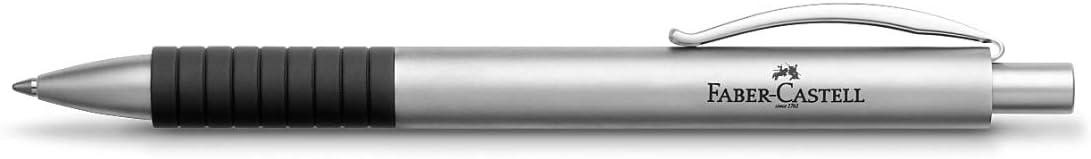 Faber-Castell Matt Chrome Plated Basic Ballpoint Pen