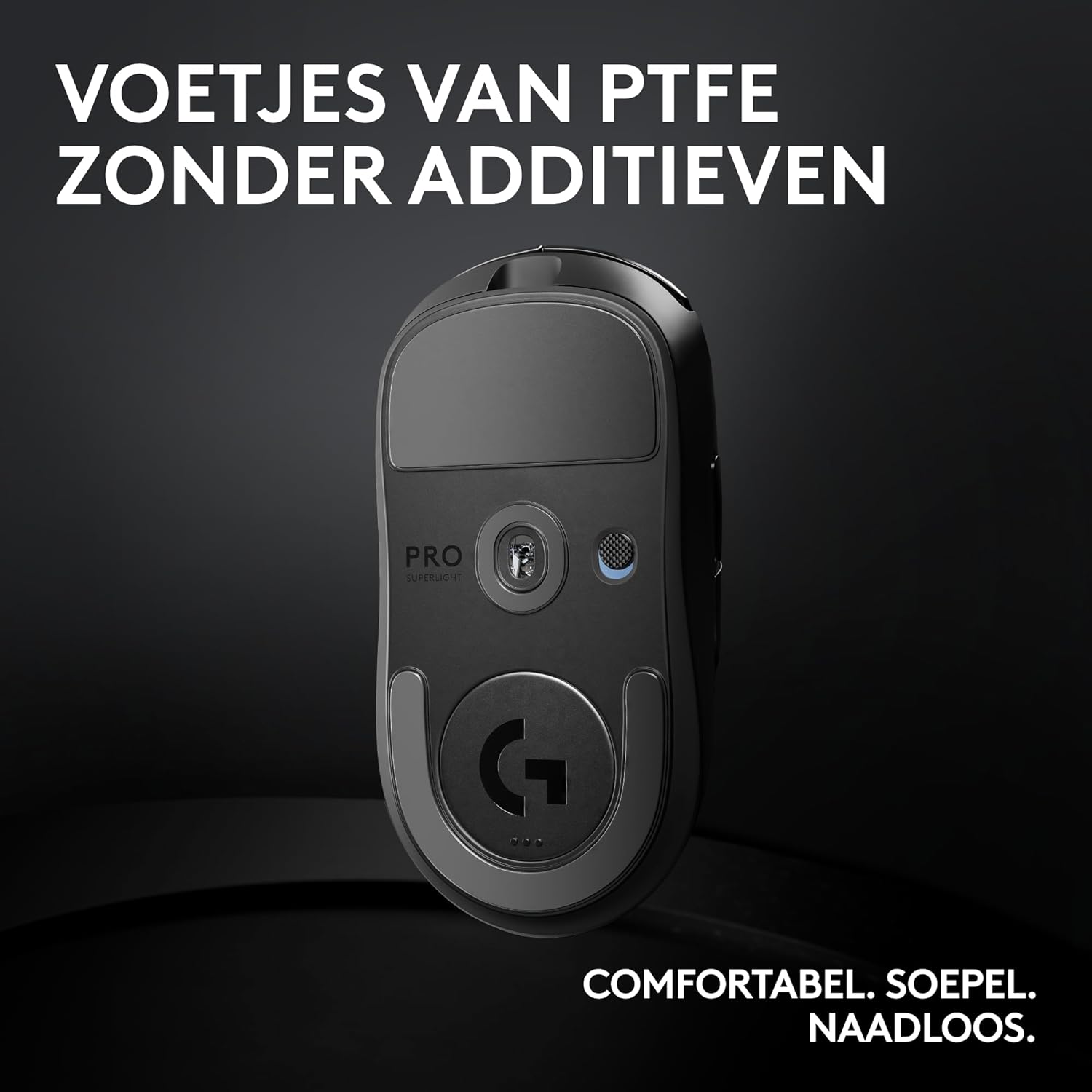 Logitech G PRO X SUPERLIGHT 2 kabellose Gaming-Maus, West Europa Verpackung, 60 g Pro-Grade-Maus 5 programmierbaren Tasten, 44K-DPI-Sensor, 8.000 Hz Signalrate, USB-C-Ladefunktion für PC/Mac - Schwarz
