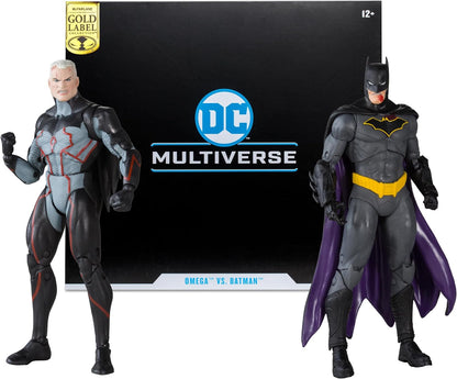 DC Multiverse Omega vs Batman Gold Label 2pk McFarlane Toys