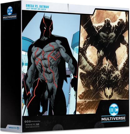 DC Multiverse Omega vs Batman Gold Label 2pk McFarlane Toys