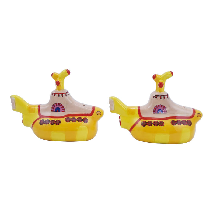 Half Moon Bay | The Beatles Salt and Pepper Shaker Set of 2 | Yellow Submarine Salt Shaker & Pepper Pot | Novelty Salt and Pepper Sets | The Beatles Gifts & Music Gifts | Quirky Kitchen Accessories