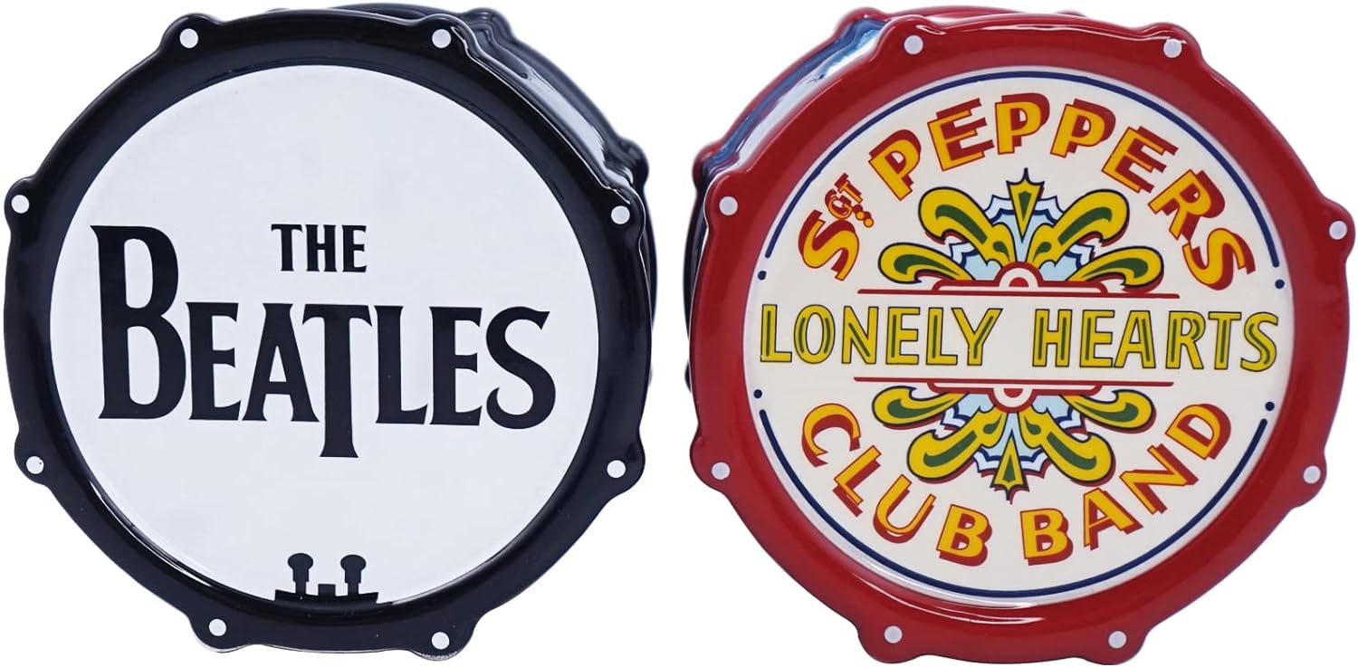 Half Moon Bay | The Beatles Egg Cups | Egg Cup Set of 2 | Soldier Egg Cup for Kitchen Accessories | Hard Boiled Egg Holder | Novelty Egg Cups & Funny Egg Cups | Beatles Gifts | Music Gifts for Men