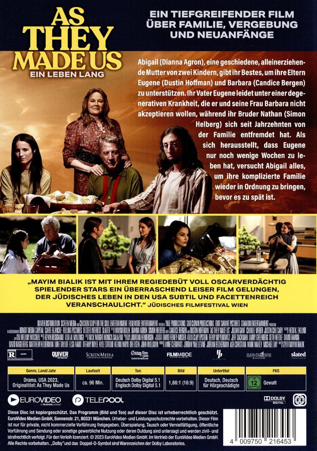 BIALIK, MAYIM - AS THEY MADE US - EIN LEBEN LANG