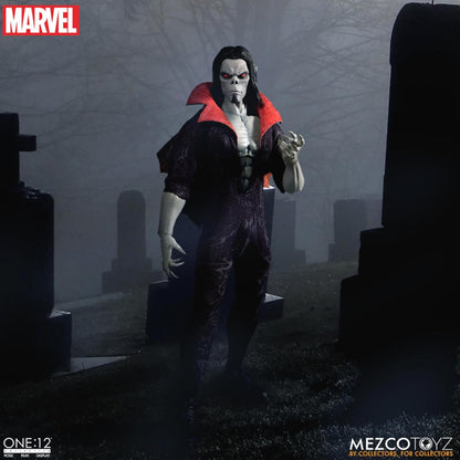 Mezco Toys Marvel Universe - Figura Luminosa (1/12 Morbius, 17 cm