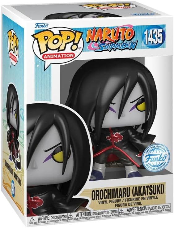 Funko Pop Naru Poultice Den Orochimaru (Akatsuki) Metac #1435 Pop Excushive Ejichia