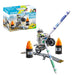 Playmobil 71377 Color Motorbike, creative vehicle design with water-soluble markers and accessories for amazing stunts, fun imaginative role play, artistic play sets suitable for children ages 5+