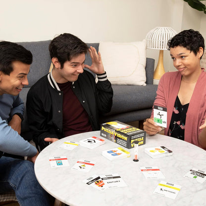 WHAT DO YOU MEME? 7039 Vision-The Picture Puzzle Guess The Phrase Party Game, Black