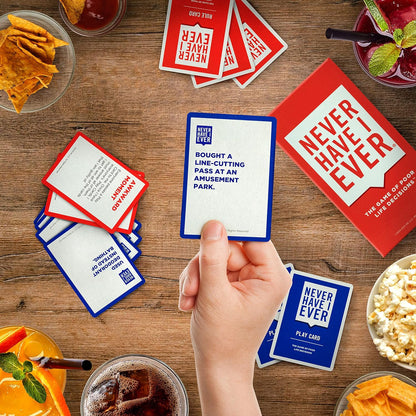 Never Have I Ever Classic Edition Card Game Set | Fun Game Night Party Games for Adults | For 4+ Players | Ages 17 +