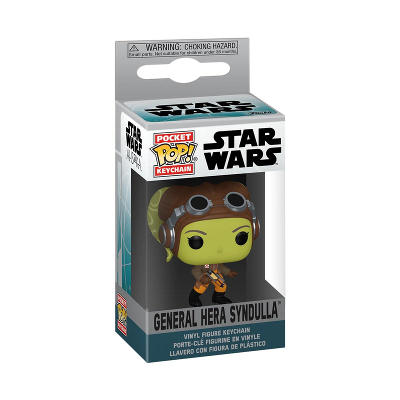Funko Pop! Keychain: Ahsoka - General Hera Syndulla - Star Wars Ahsoka - Neuartiger Schlüsselanhänger - Vinyl-Minifigur Zum Sammeln - Strumpffüller - Geschenkidee - Offizielle Handelswaren - TV Fans