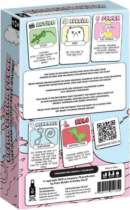 Drink Drank Drunk Juego (VR Distribution 6843