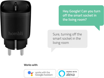 Hombli Smart Socket EU (Socket EU - Black