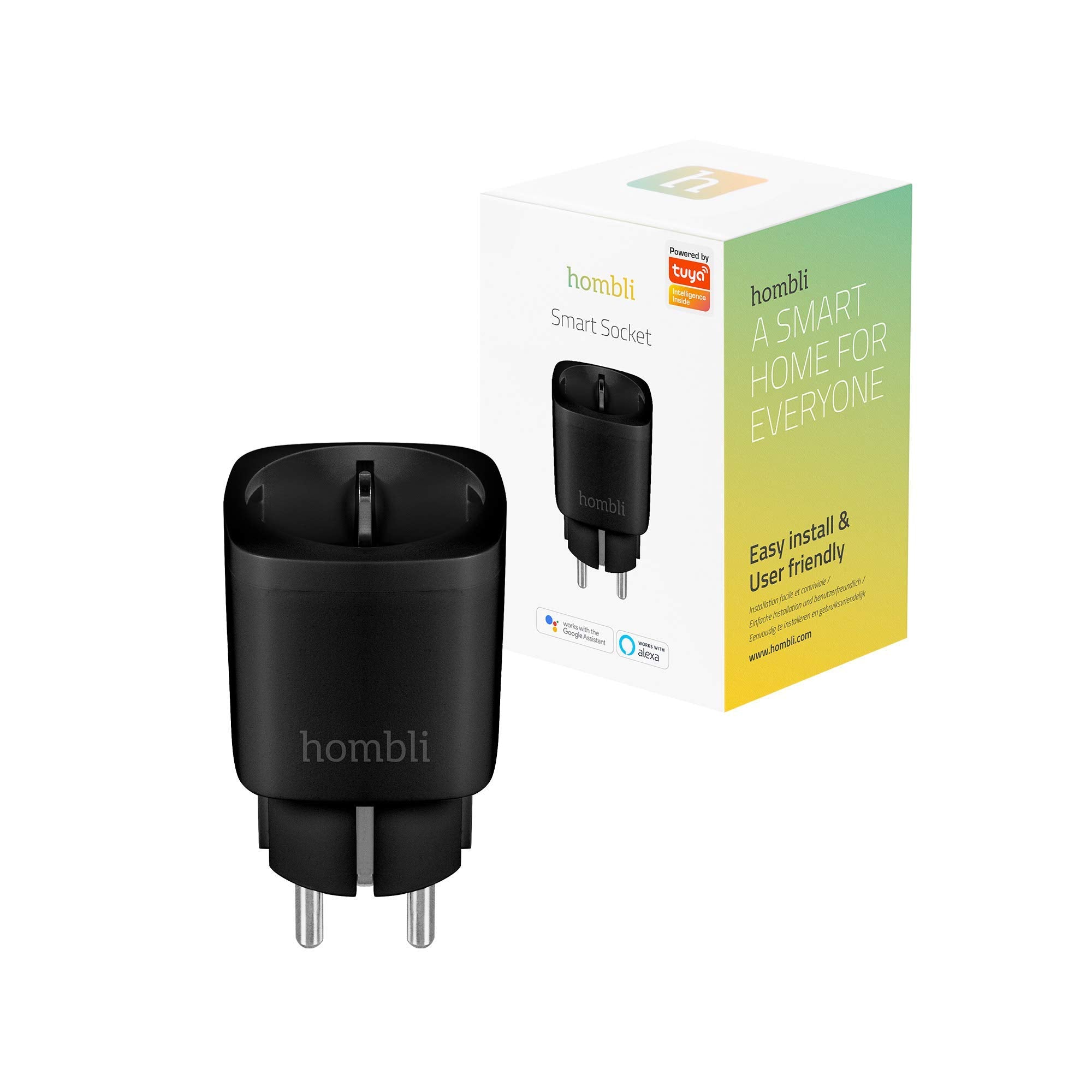 Hombli Smart Socket EU (Socket EU - Black
