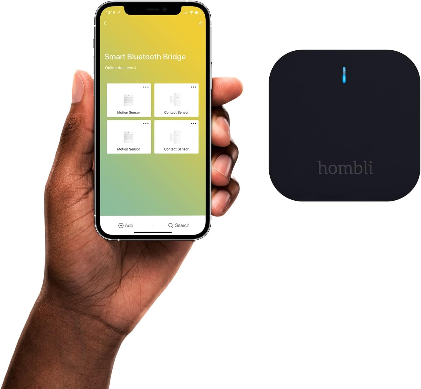Hombli - Smart Bluetooth Bridge û Hub For Wireless Sensors