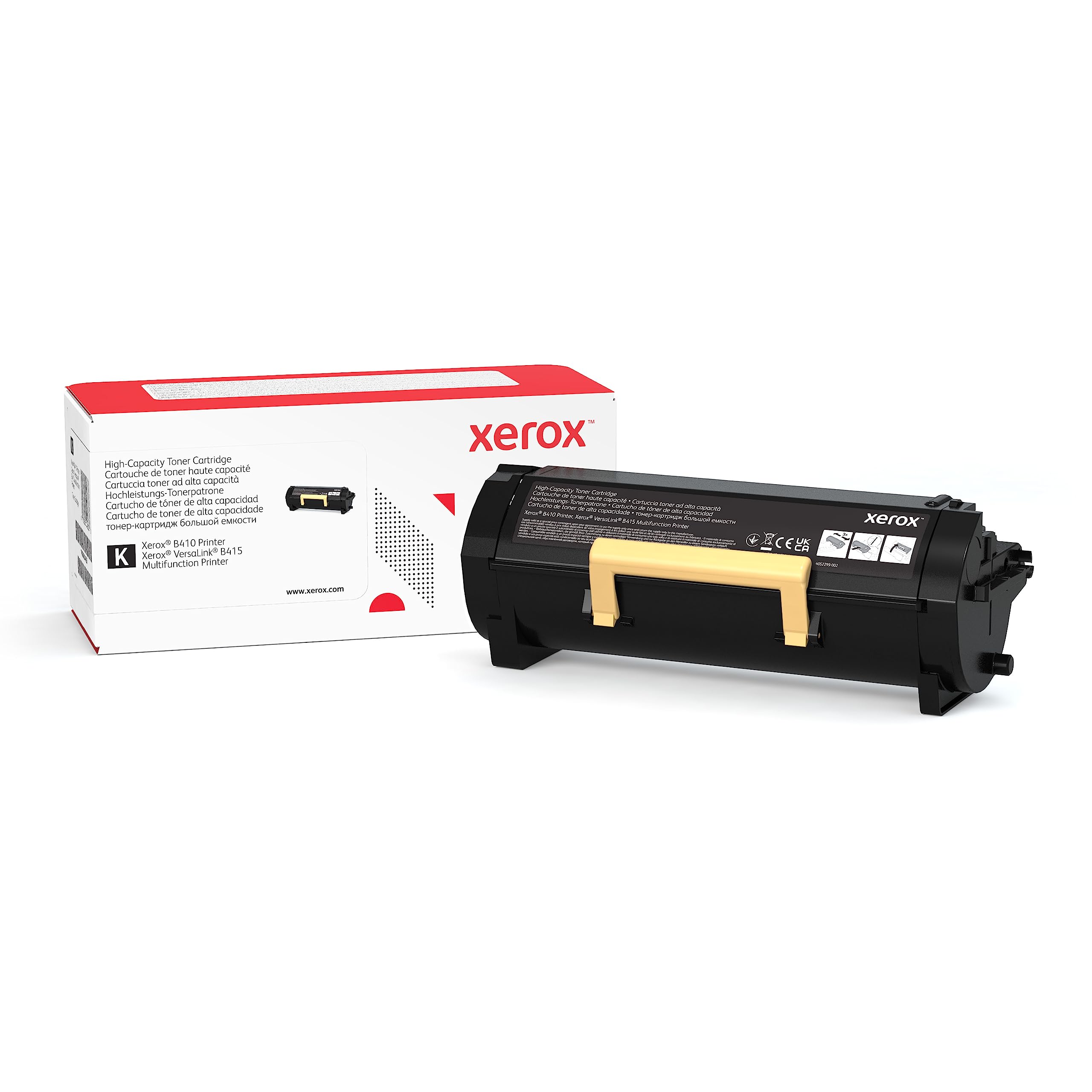 Xerox Genuine B410 Black High Capacity Toner Cartridge (14,000 Pages) -006R04726 (USE & Return