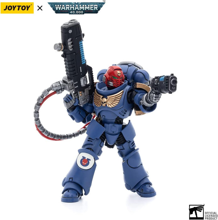 Bloomage Joytoy Tech - Joytoy - WH 40K - Ultramarines Hellblasters Sgt Ulaxes 1/18 Af