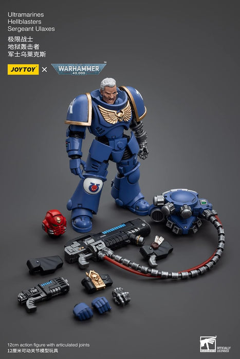 Bloomage Joytoy Tech - Joytoy - WH 40K - Ultramarines Hellblasters Sgt Ulaxes 1/18 Af