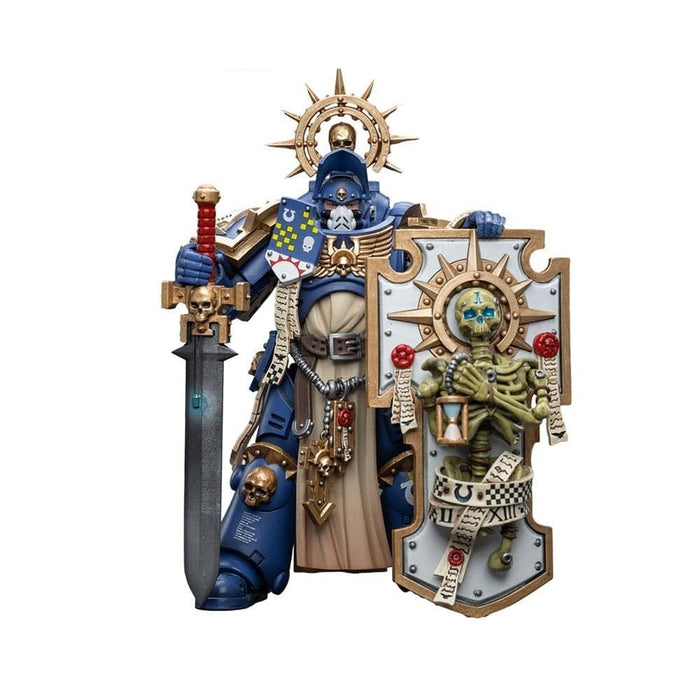 Warhammer 40k Figurine 1/18 Ultramarines Primaris Captain with Relic Shield and Power Sword 12 cm
