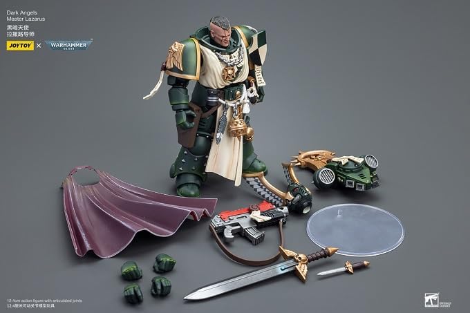 Joy Toy (CN) Warhammer 40k figurina 1/18 Angeli Oscuri Maestro Lazzaro 12 cm