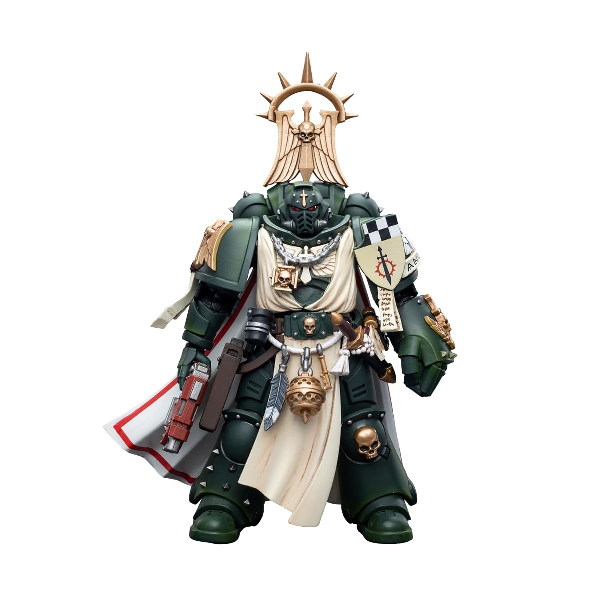 Dark Angels Master with Power Fist - Warhammer 40K Action Figure by JOYTOY 1:18 Scale