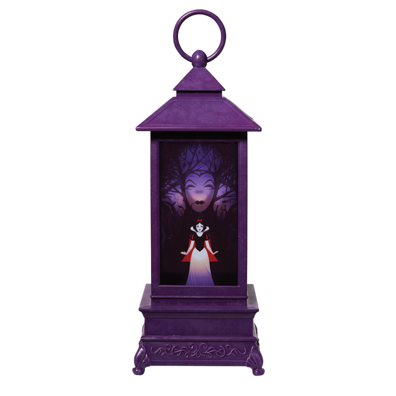 ENESCO Disney Showcase Schneewittchen und die böse Königin Glitter Wasserlaterne, Acryl Flüssigkeitsfüllung, Mehrfarbig, 11 Inches