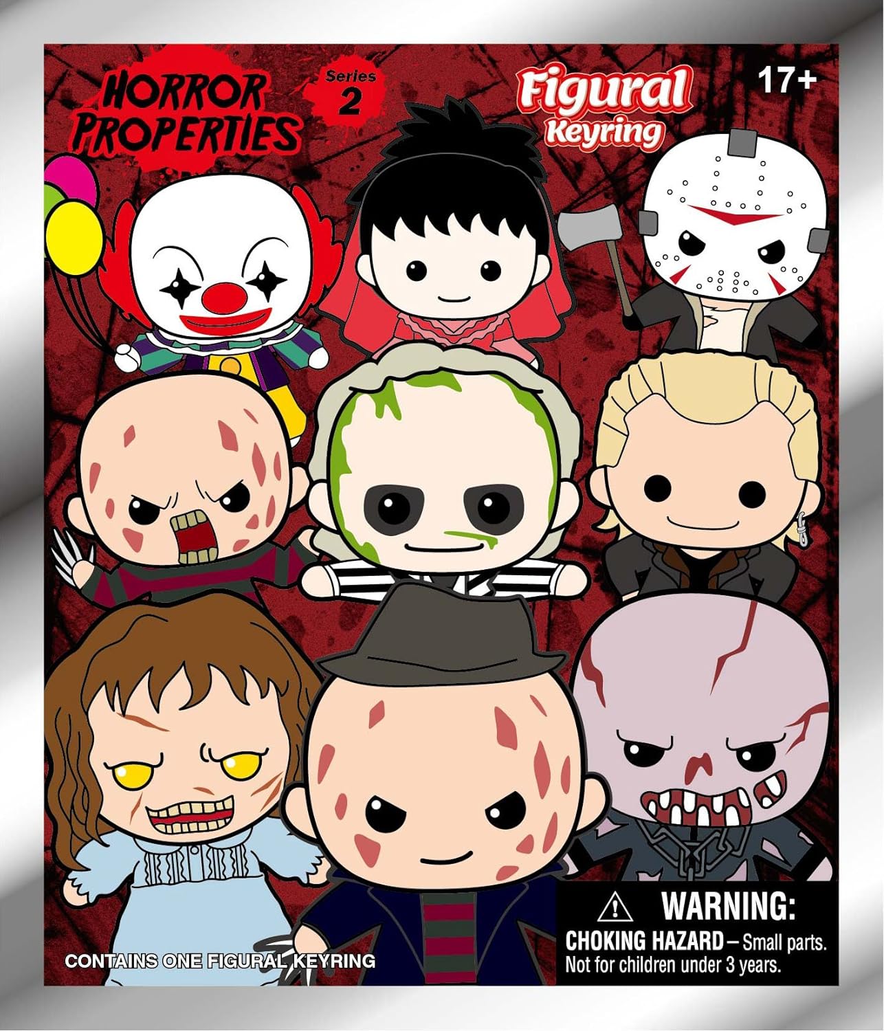 DC Horror Series 2 3D Foam Blind Bag Key Chain Action Figure