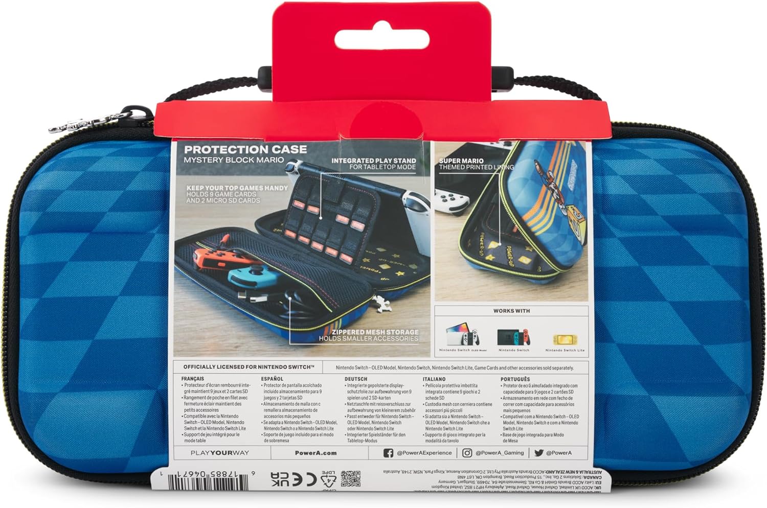 PowerA Protection Case for Nintendo Switch - OLED Model, Nintendo Switch, Nintendo Switch Lite