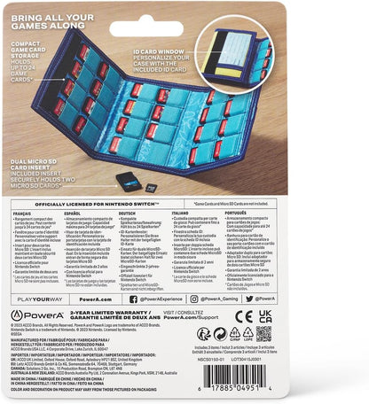 PowerA TriFold Game Card Holder for Nintendo Switch - Sonic Kick