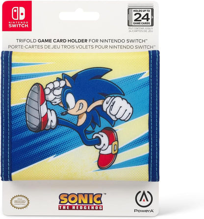 PowerA TriFold Game Card Holder for Nintendo Switch - Sonic Kick