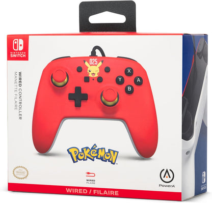 PowerA Wired Controller for Nintendo Switch - Laughing Pikachu
