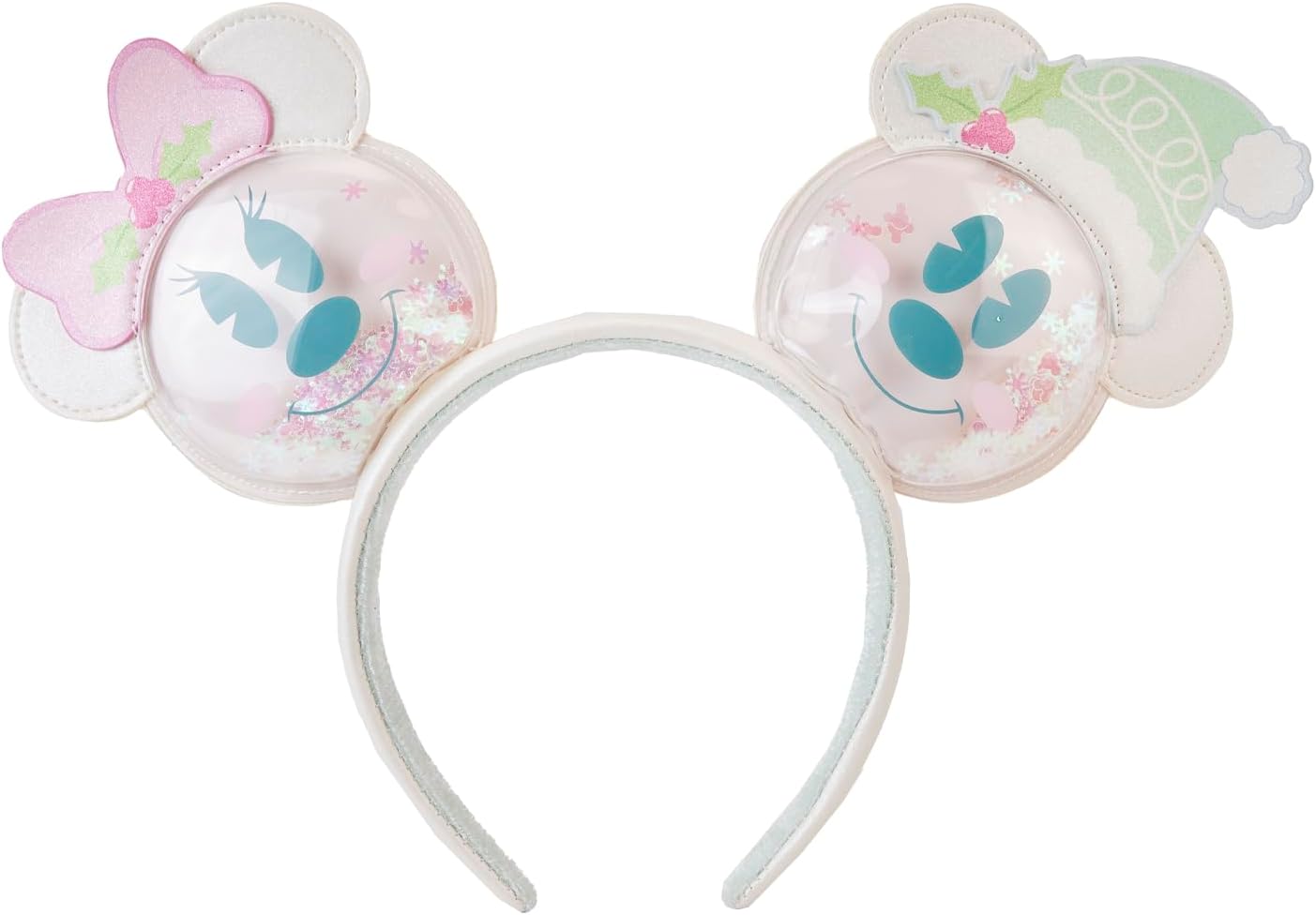 Disney by Loungefly serre-tête Mickey & Minnie Pastel Snowman