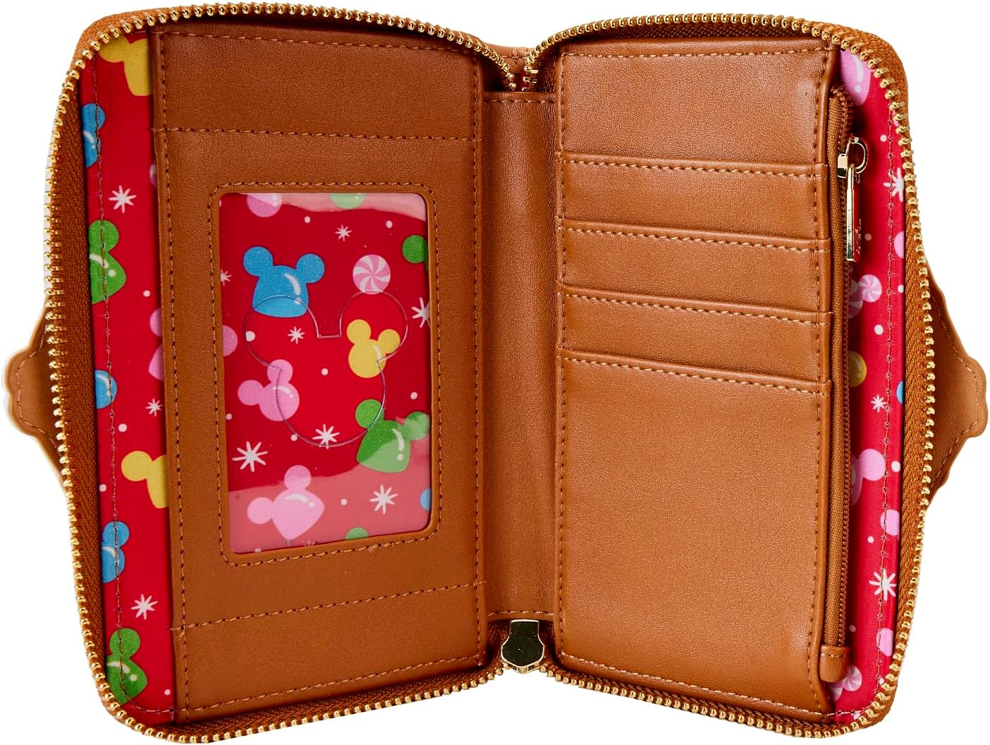 Loungefly Disney Mickey & Friends Gingerbread House Zip Around Wallet