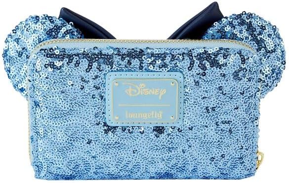 Loungefly x Disney Minnie Hanukkah Menorah Zip Around Wallet -Disneybound Disney Lover Christmas Gift