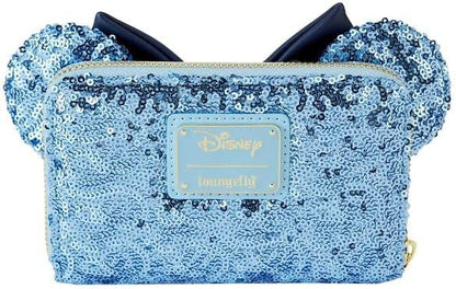 Loungefly x Disney Minnie Hanukkah Menorah Zip Around Wallet -Disneybound Disney Lover Christmas Gift