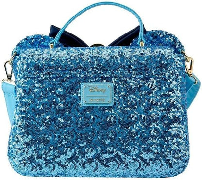 Loungefly x Disney Minnie Hanukkah Dreidel Sequin Crossbody Bag -Disney Lover Disneybound Christmas Holiday